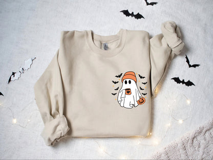 Ghost Coffee Halloween Shirt