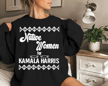 Native Women For Kamala Harris Shirt