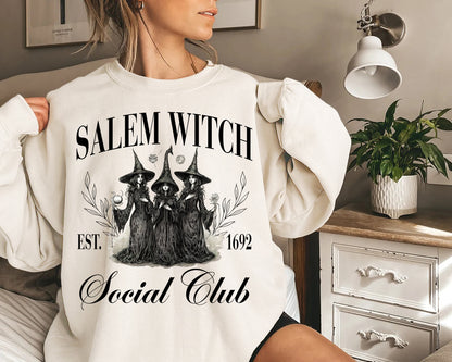 Salem Witch Social Club Est 1692 Halloween Shirt