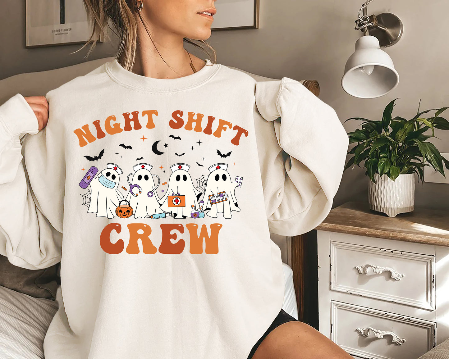 Night Shift Crew Halloween Shirt