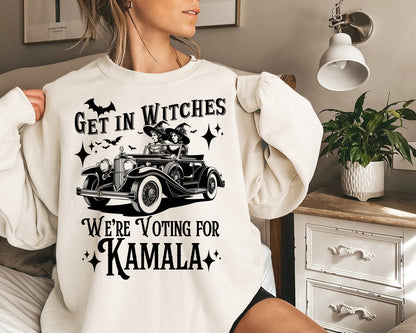 Get In Witches We're Voting For Kamala Shirt