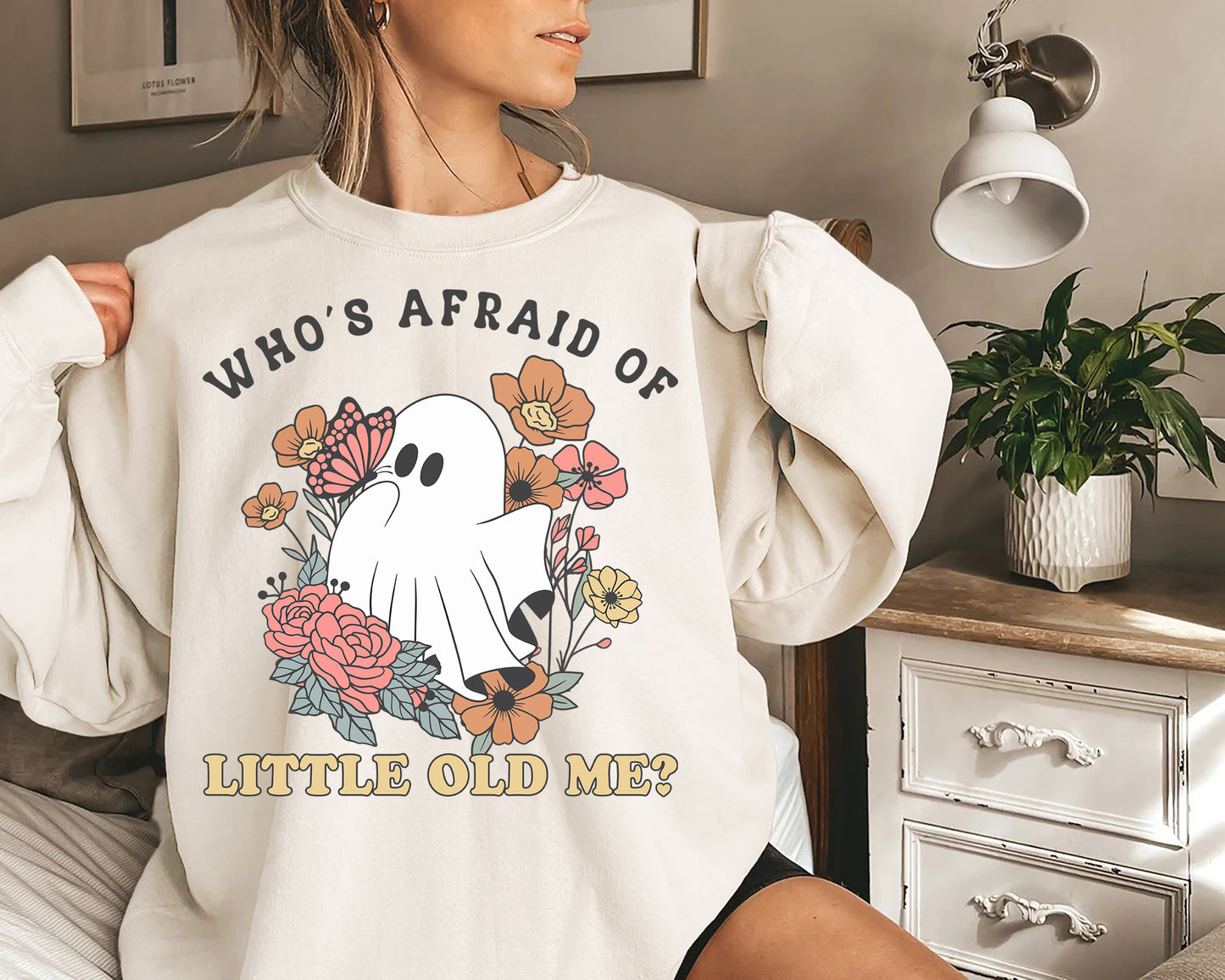 Who's Afraid Of Little Old Me Halloween Shirt