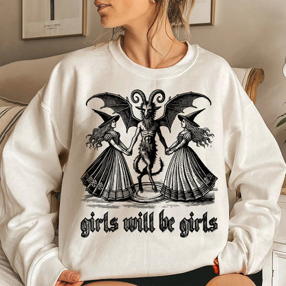 Girls Will Be Girls Halloween Shirt