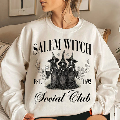 Salem Witch Social Club Est 1692 Halloween Shirt