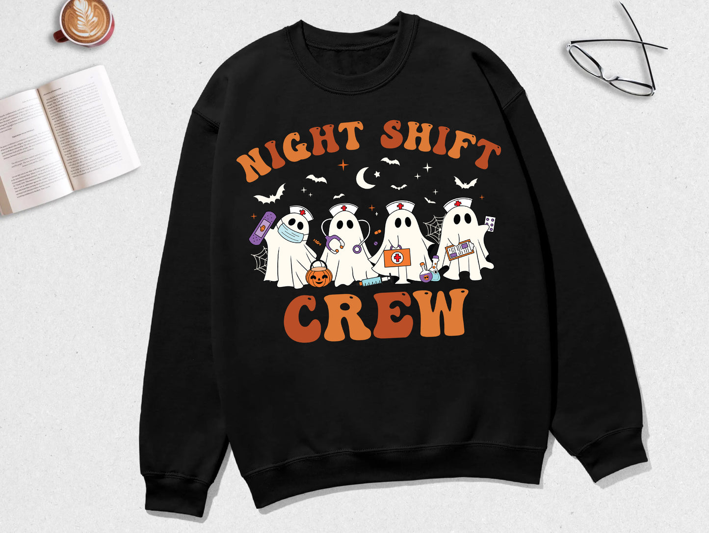 Night Shift Crew Halloween Shirt